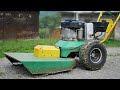 Shopmade Brush Mower in action