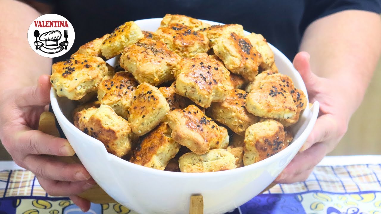 Nema Čekanja i Narastanja-Zamesi i peci❗Slano pecivo sa sirom i kikirikijem💥GRICKALICE ZA TREN OKA❗