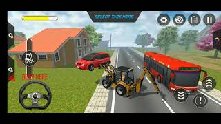 Excavator simulator 2019 : JCB game Android gameplay : best android game 2021: Car rescue operation. screenshot 5