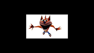 Crash Bandicoot Woah meme at different speeds #meme #woah  #vllo #crashbandicoot  #100xspeed #shorts