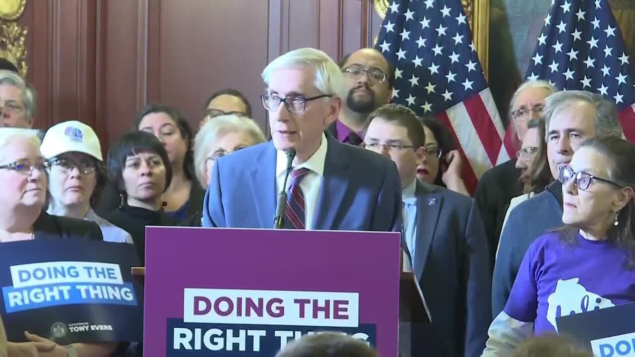 Wisconsin’s Democratic governor signs his new legislative maps into law after Republicans pass th...