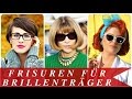 Frisuren Für Brillenträgerinnen