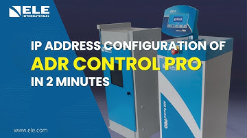 How to manually configure IP address of ADR Control PRO in 2 Minutes ! ADR Configuration Tutorial !
