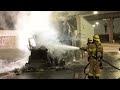 Fullerton: Semi Cab Destroyed By Flames, Blocks Multiple Lanes of I-5 Southbound