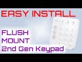 EASY Ring Alarm Keypad (2nd Generation) INSTALLATION FLUSH MOUNT TO WALL and Unboxing