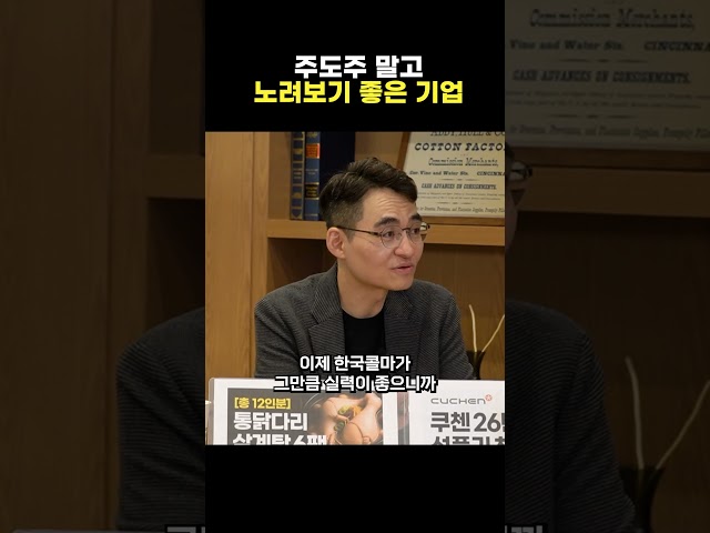 주도주 말고 노려보기 좋은 기업