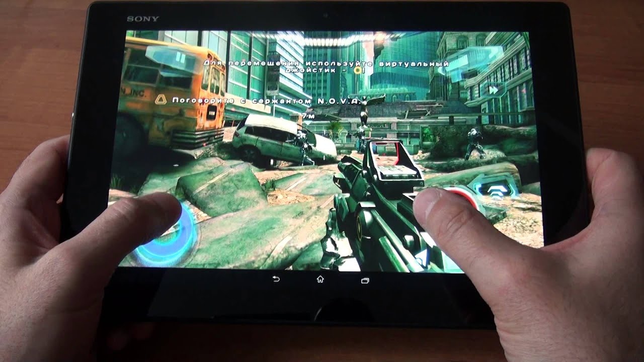 Sony Tablet Z2 NOVA 3 GamePlay
