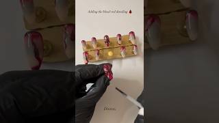 Haloz Nails 🩸 #nails #artist #art #new #viral #support #share #subscribe #nailart #shorts #ytshorts