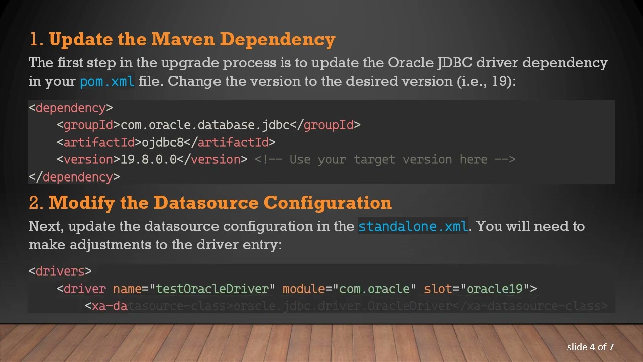 Upgrading the Oracle JDBC Driver Module in JBoss EAP 6