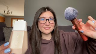 ASMR DOING YOUR MAKEUP💄|up close personal attention, tapping, mouth sounds