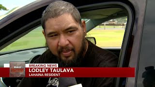'I feel bad': Lahaina man gives back to community after his home is spared from inferno
