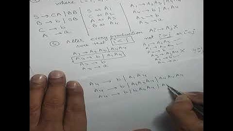 Greibach Normal Form(GNF)
