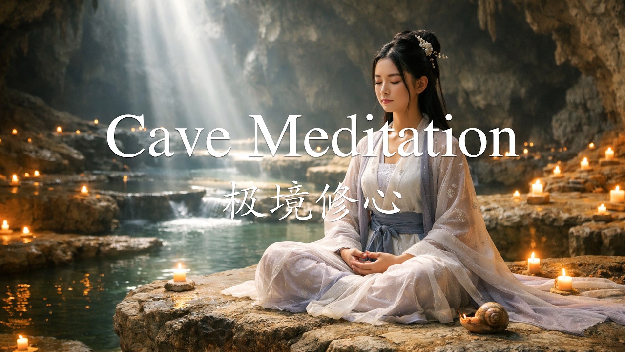 Ancient Cave Meditation: Release Anxiety & Find Inner Peace | Deep Relaxation 极境修心｜消减焦虑与杂念｜深度放松