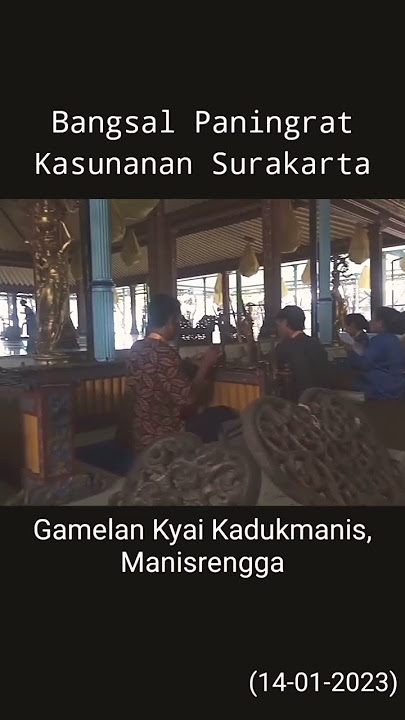 Karawitan di Kraton Kasunanan Surakarta #shorts #klasik #solo #seni #jawa #karawitan #gamelan