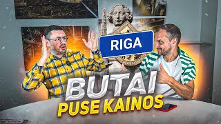 Dvigubai PIGESNI Butai Rygoje! Butų kainos Vilnius vs Ryga