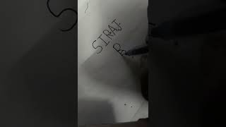 Siraj Name Logo Design | Stylish & Creative Logo Reveal 🔥 #short