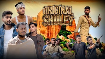 Original Sholay 🔥- Comedy Video 🤣| Ritesh Official Team #Original Sholay
