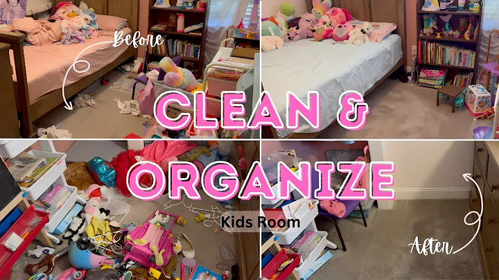 CLEAN UP, DECLUTTER & ORGANIZE KIDS ROOM 2025 |