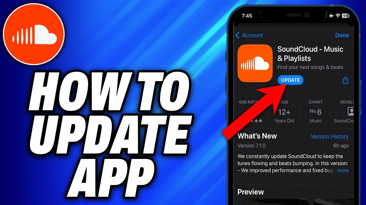 How To Update SoundCloud App - Easy Fix - YouTube