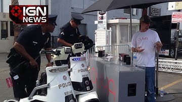 IGN News - Cops Called to Shut Down Ouya - E3 2013