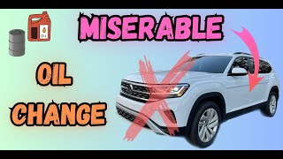 Volkswagen Doesn't Want You Changing Your Oil  '23 VW Atlas