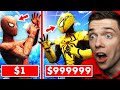 CHEAPEST vs MOST EXPENSIVE SPIDER-MAN In GTA 5 (Mods)