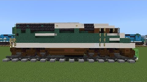 Minecraft Amtrak Cascades EMD F59PHI Design By @Allixer  (Gift From @CraftyFoxeMC )