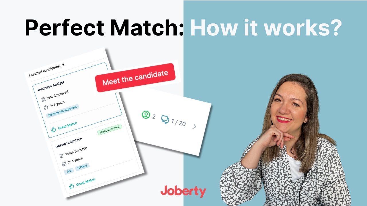 Improve your hiring process with Joberty's Perfect Match AI system