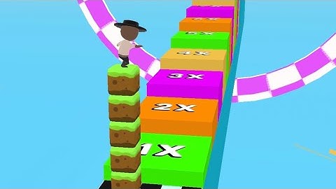 Cube Surfer! - All Levels Gameplay Android, iOS