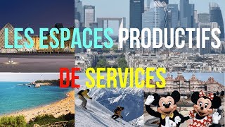 3ème. BREVET. GÉOGRAPHIE. Les ESPACES PRODUCTIFS de SERVICES.