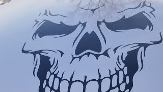 Skull Decal