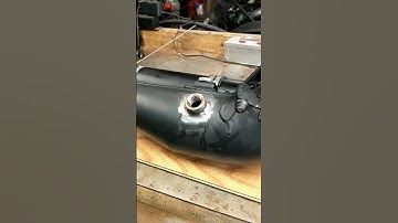 Wideband 0xygen Sensor bung in a 2-stroke Polini Thor 202 / 303 exhaust pipe 02 install