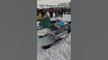 1972 Polaris ATX 500 Snowmobile
