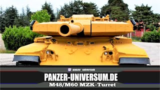 The Turkish Modular Armored Turret for M48/M60 Main Battle Tank - Trailer