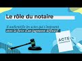 Le rle du notaire  conseils authenticit impartialit