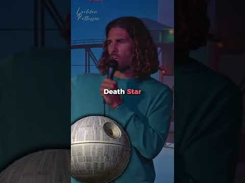 I see the moon as the Death Star.