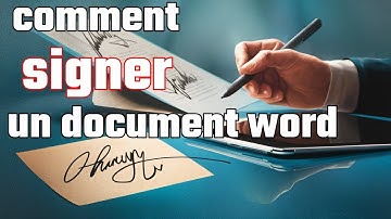 Comment insérer une signature dans Word (et l