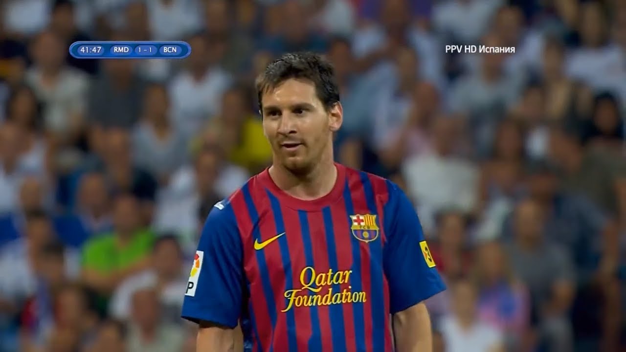Lionel Messi vs Real Madrid (Super Cup) (Away) 2011-12 HD 720p