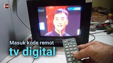 KODE REMOT TV DIGITAL AOYAMA