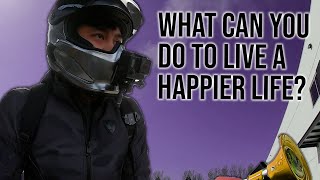 3 rules I follow EVERYDAY to live a Happier Life by stan the moto man 10,300 views 3 years ago 8 minutes, 57 seconds