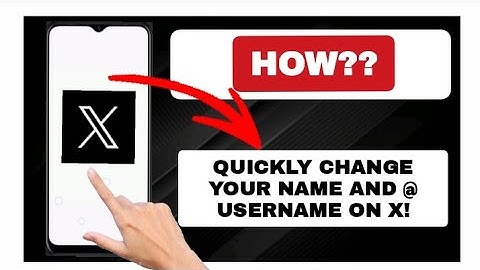 How to Change Your Name and @ Username on X (Twitter) – Full Guide