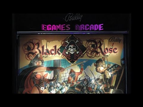 Black Rose Pinball Machine Game Play