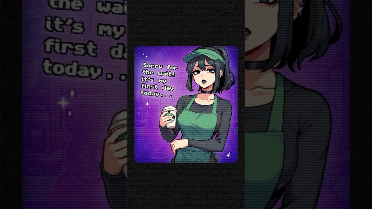 ⁣New Game: Goth Obsession release #Novel #clicker #newgame #fun #manga #Emo #dama #pixelart