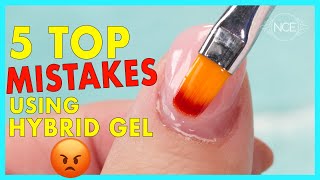 How To Avoid 5 Mistakes Using Hybrid Gel (PolyGel) 😳 screenshot 4