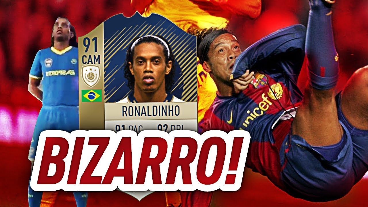 fifa ultimate team 18 RONALDINHO + 10 - O PENALTI MAIS BIZARRO DA HISTÓRIA DO FIFA!!!! EP #04