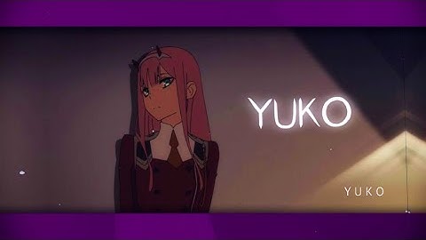 Zero Two Smooth RAW Edit[1080P 60FPS] Alight Motion Preset