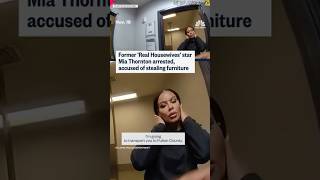 Former Real Housewives Star Mia Thornton Arrested, Accused Of Stealing Furniture