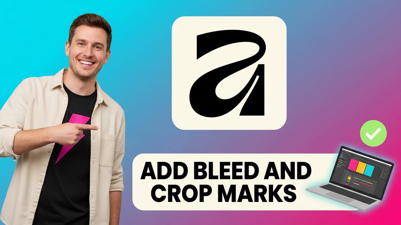 How to ADD BLEED and CROP MARKS in Affinity Studio (Step by Step) - YouTube