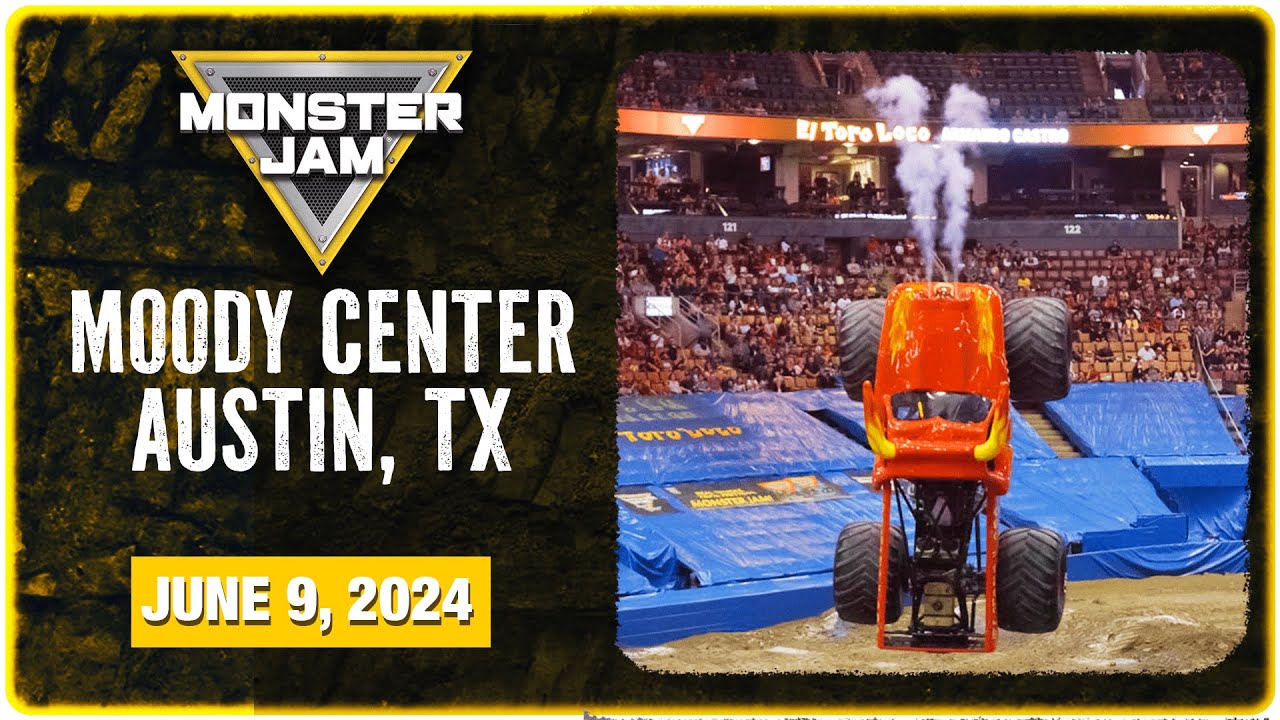 Monster Jam Austin, TX (Full Event) June 9, 2024 Arena Championship