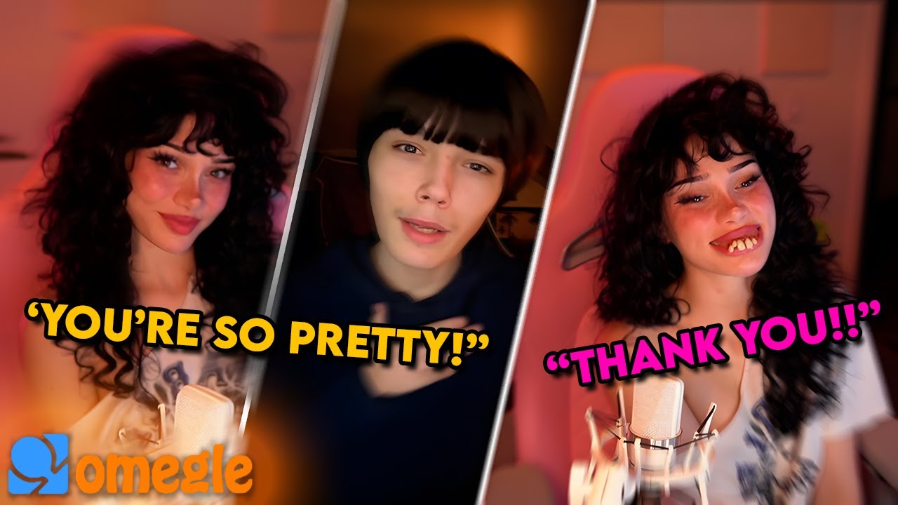 trolling on omegle with fake teeth...